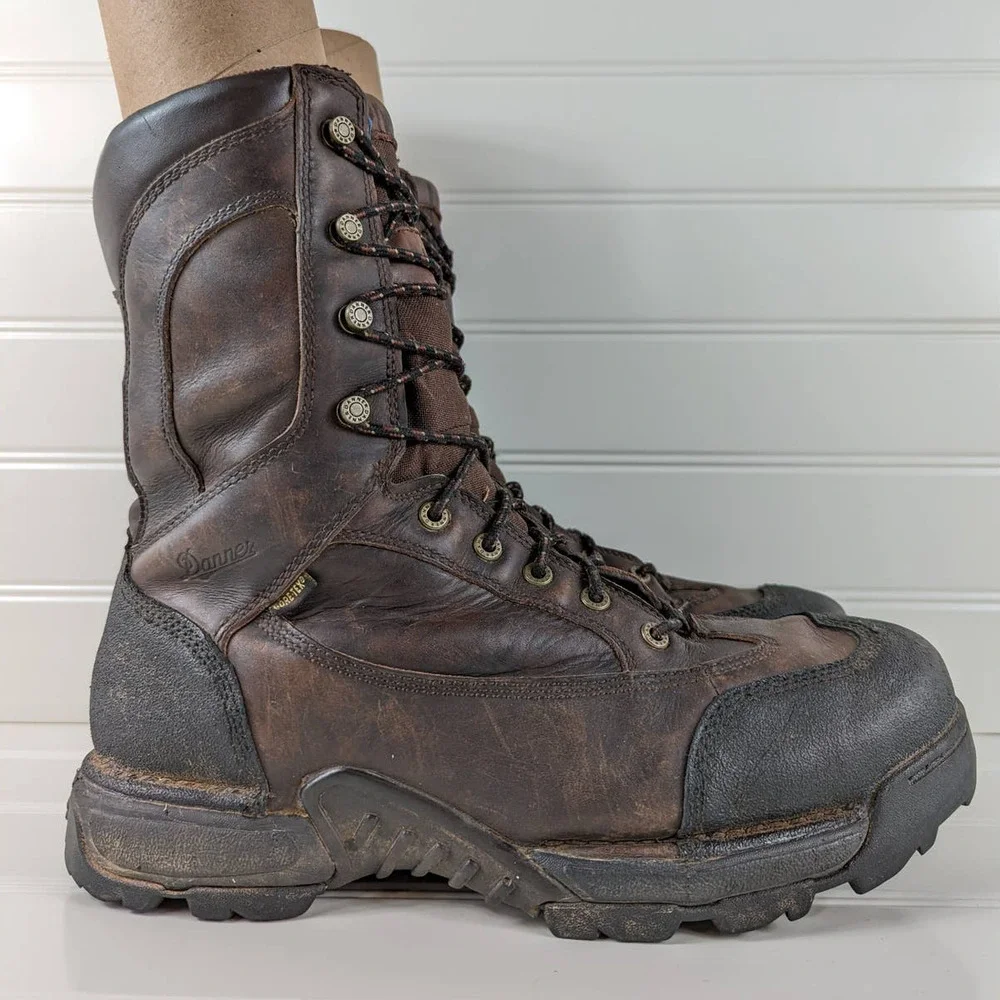 Danner 8" Pronghorn Mens Brown All Leather 200G Lace Up Work Boot Size 13 42291